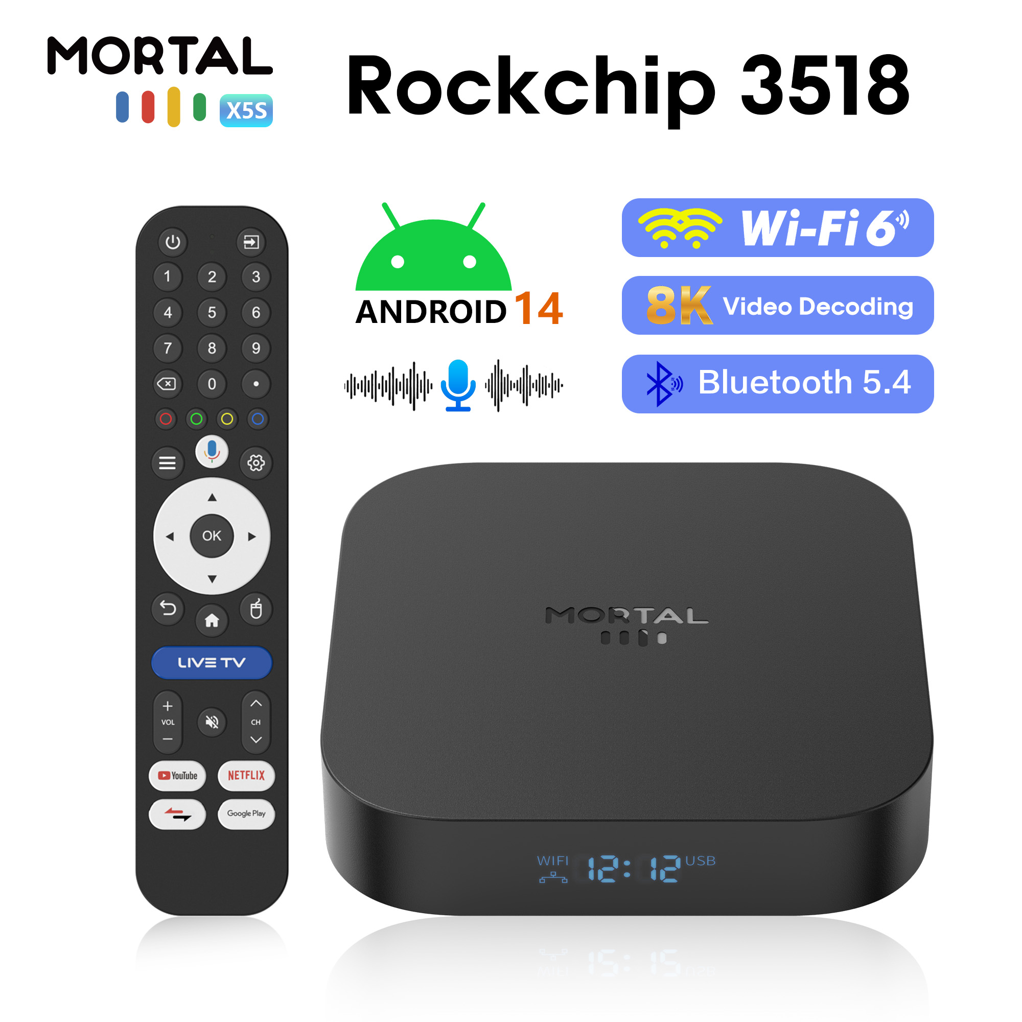 Radxa Rock 5B 16Gb - Global X5S – inteligentny dekoder TV